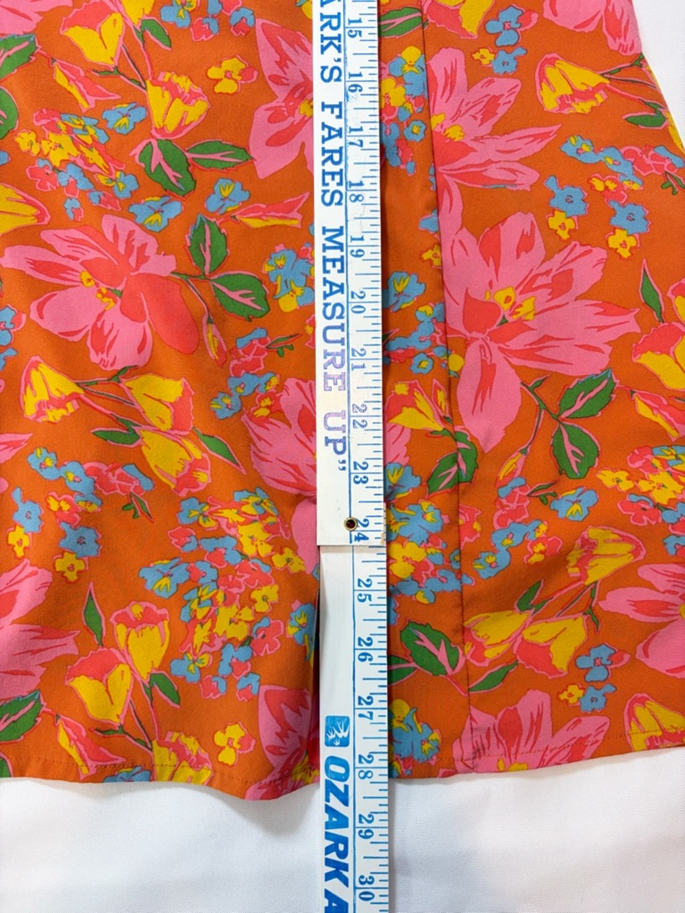 Toad&Co Orange  skort dress size large - Picture 4 of 7